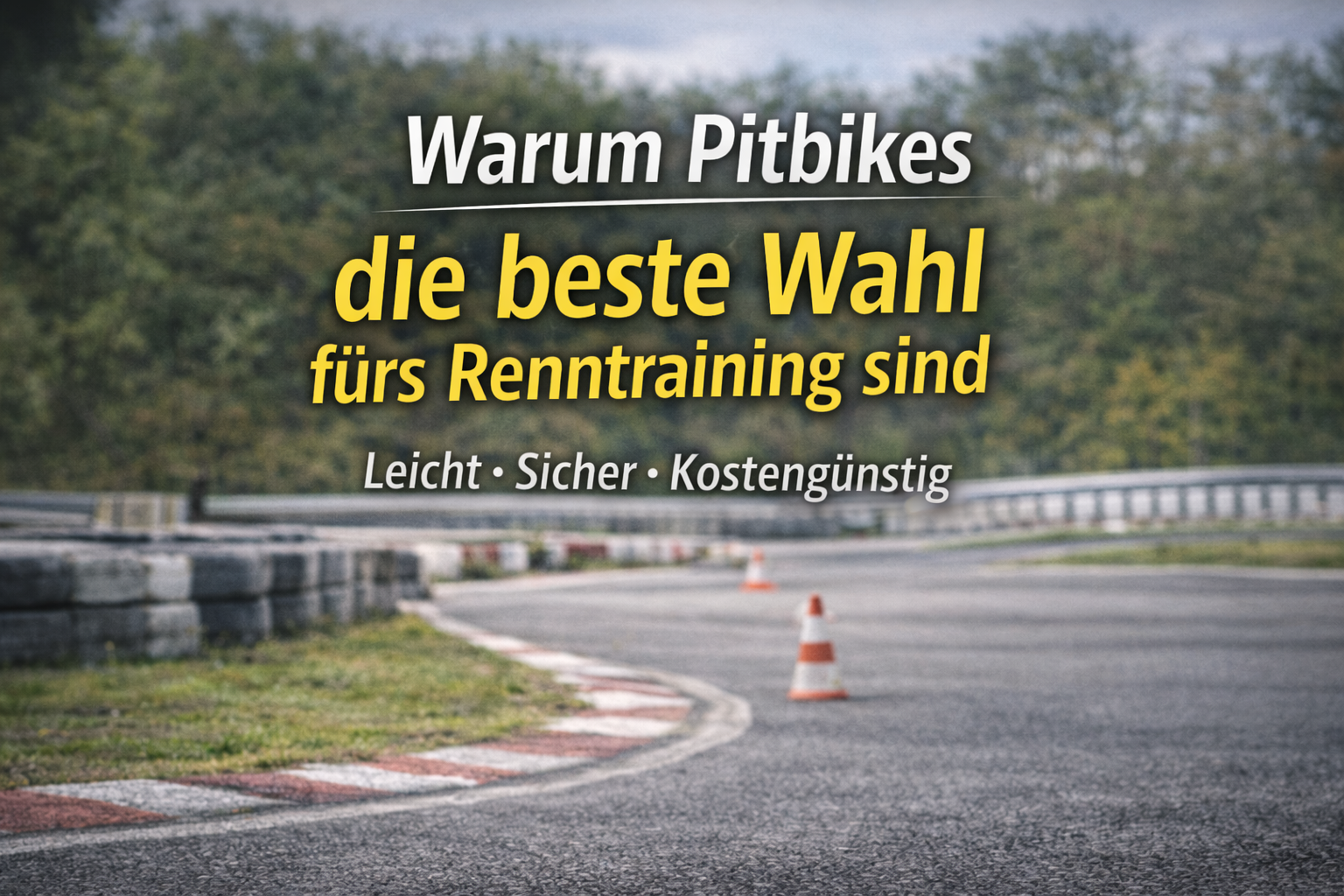 Warum Pitbikes die beste Wahl fürs Renntraining sind